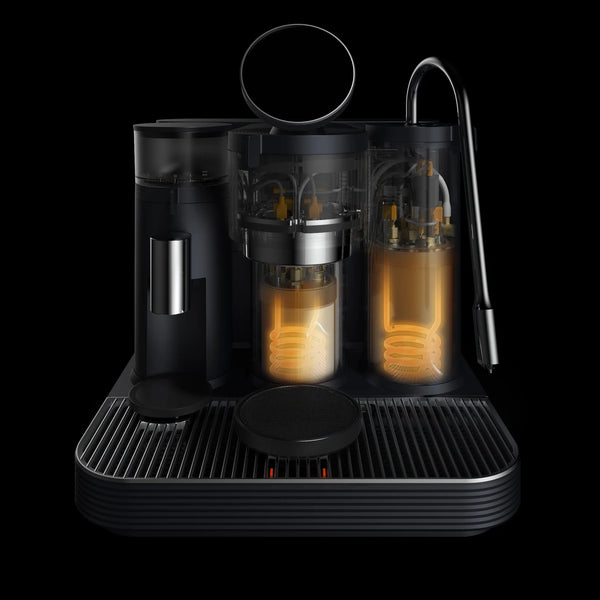Espresso Machine with combined Grinder Black - Meraki