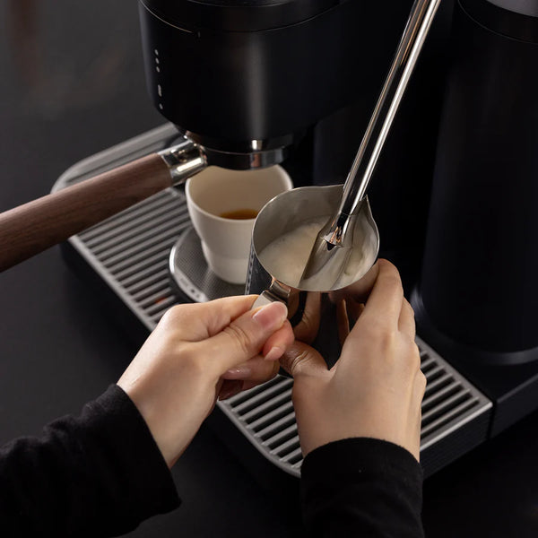 Espresso Machine with combined Grinder Black - Meraki