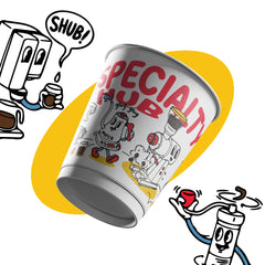 9oz Double Wall Customized Paper Cups (25 Cups)