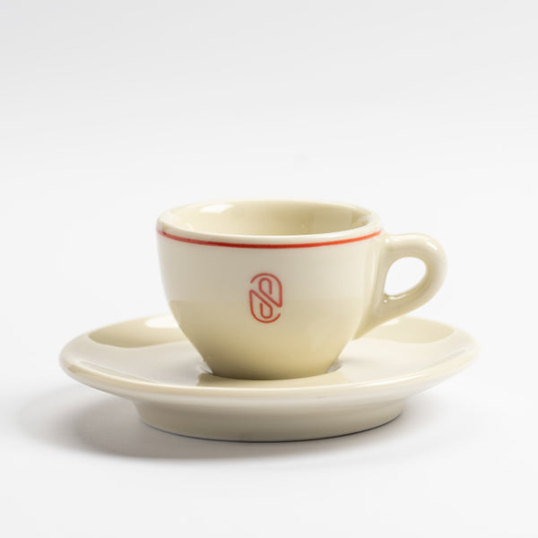 SHUB Edition Perugia Porcelain Espresso Cup and Saucer 65ml - IPA