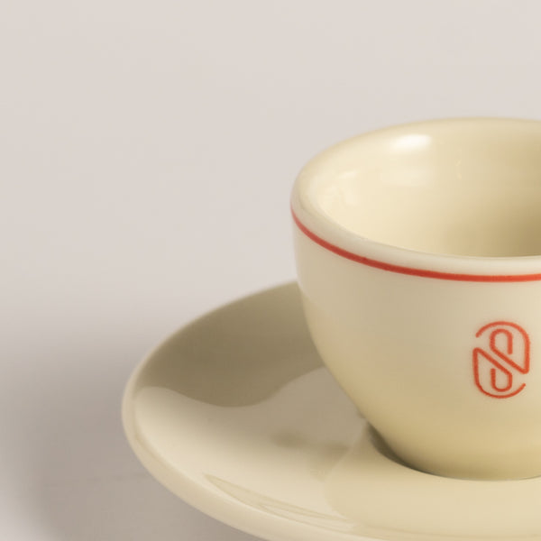 SHUB Edition Perugia Porcelain Espresso Cup and Saucer 65ml - IPA