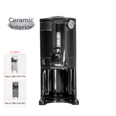 Ceramic Interior Double Wall Vacuum Beverage Dispenser 1Gallon - Pourmate