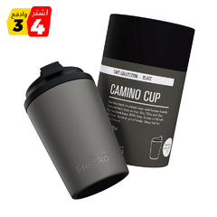 Slate Ceramic Interior Reusable Cup - Fressko