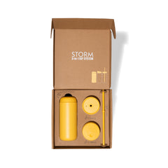 Carter Matte Yellow 16oz Reusable Cup - STORM
