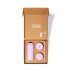 Carter Periwinkle 16oz Reusable Cup - STORM