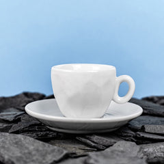 Costantino Porcelain Espresso Cup and Saucer 74ml - IPA