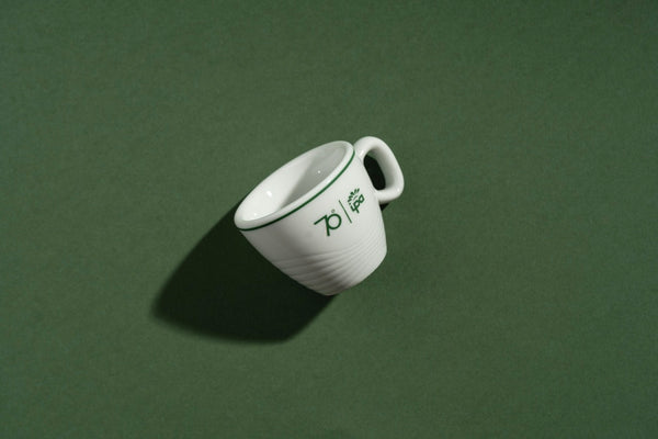 Settanta 70th Anniversary Porcelain Espresso Cup and Saucer 70ml - IPA
