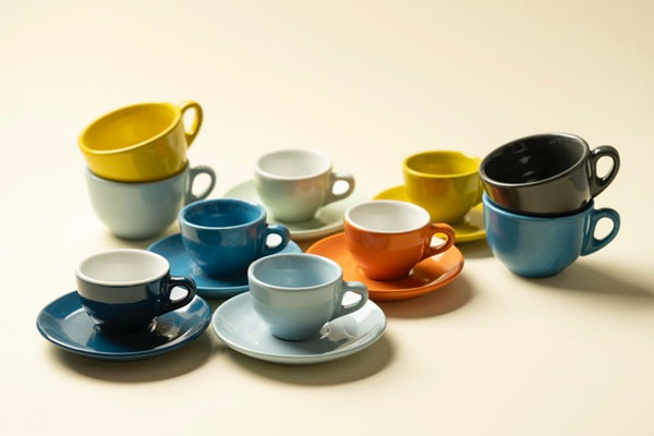 Perugia Porcelain Espresso Cup and Saucer 65ml - IPA