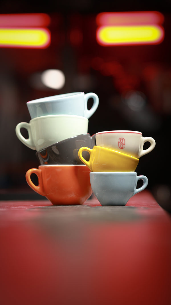 Perugia Porcelain Espresso Cup and Saucer 65ml - IPA