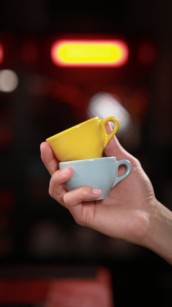 Perugia Porcelain Espresso Cup and Saucer 65ml - IPA