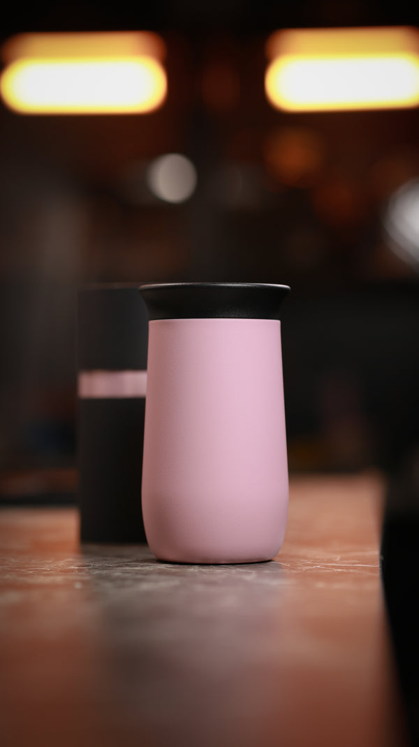 Blush 10oz Ceramic Interior Reusable Cup - Brim