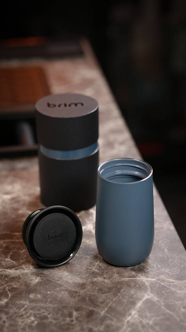 Lagoon 10oz Ceramic Interior Reusable Cup - Brim