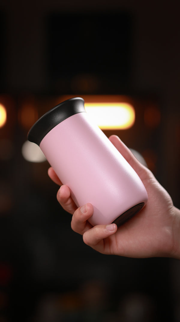 Blush 10oz Ceramic Interior Reusable Cup - Brim