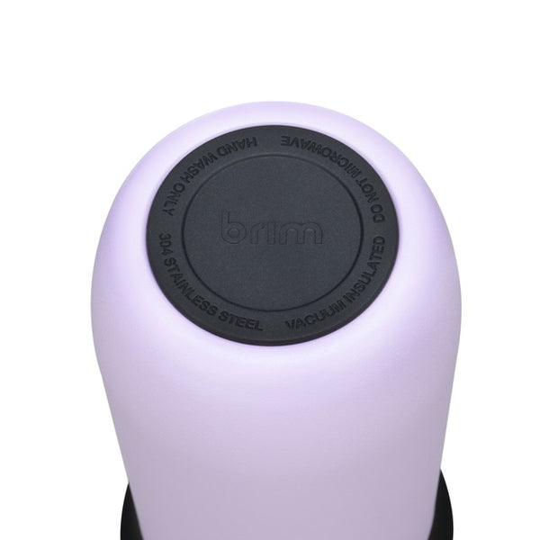 Lavender 10oz Ceramic Interior Reusable Cup - Brim