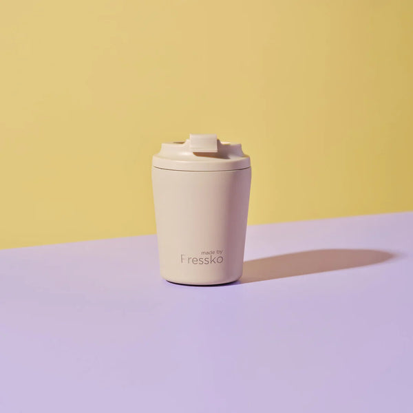 Piccolo Oat 4oz Stainless Steel Reusable Cup - Fressko