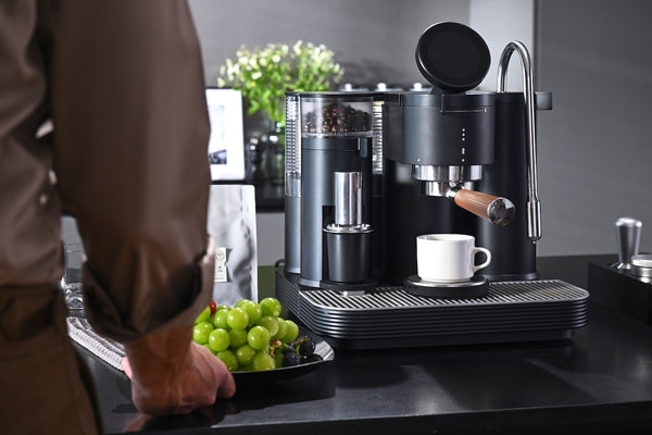 Espresso Machine with combined Grinder Black - Meraki