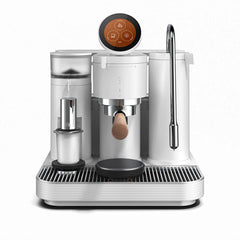 Espresso Machine with combined Grinder White - Meraki