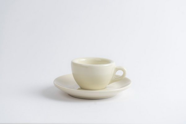 Napoli Porcelain Espresso Cup and Saucer - IPA