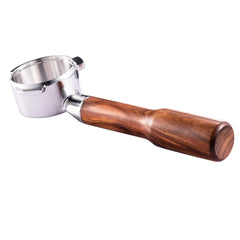 Wooden Bottomless Portafilter For Sage & Breville 54mm - Tache