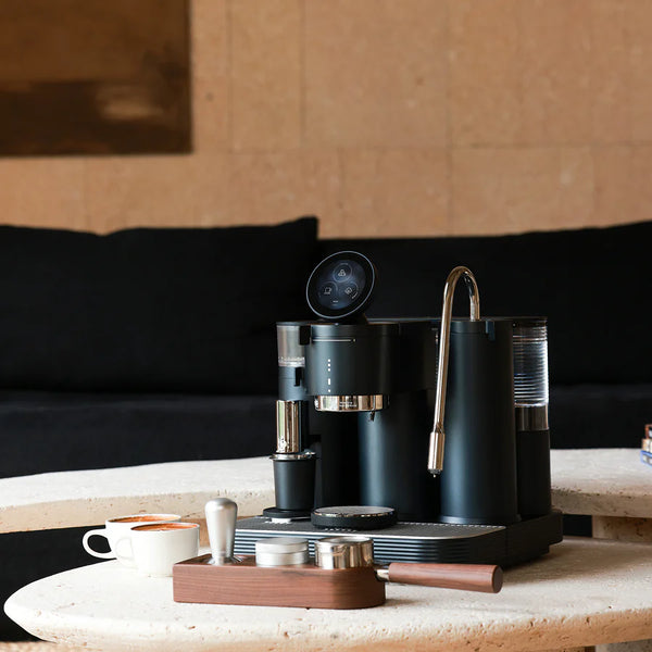 Espresso Machine with combined Grinder Black - Meraki