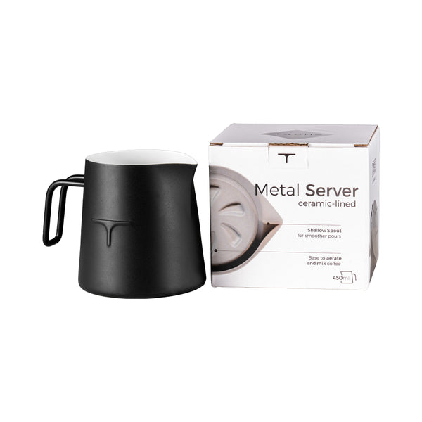 Ceramic Interior Stainless Steel Server 450ml - Tache
