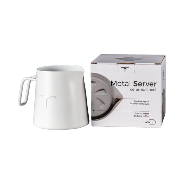 Ceramic Interior Stainless Steel Server 450ml - Tache