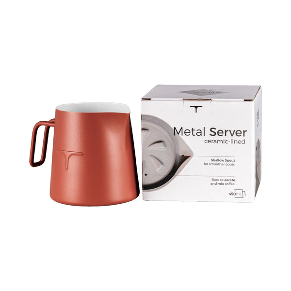 Ceramic Interior Stainless Steel Server 450ml - Tache