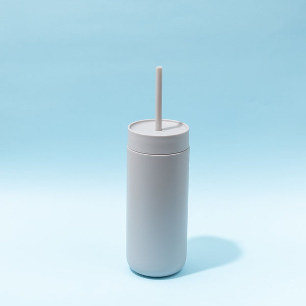 Carter Matte Gray 16oz Reusable Cup - STORM