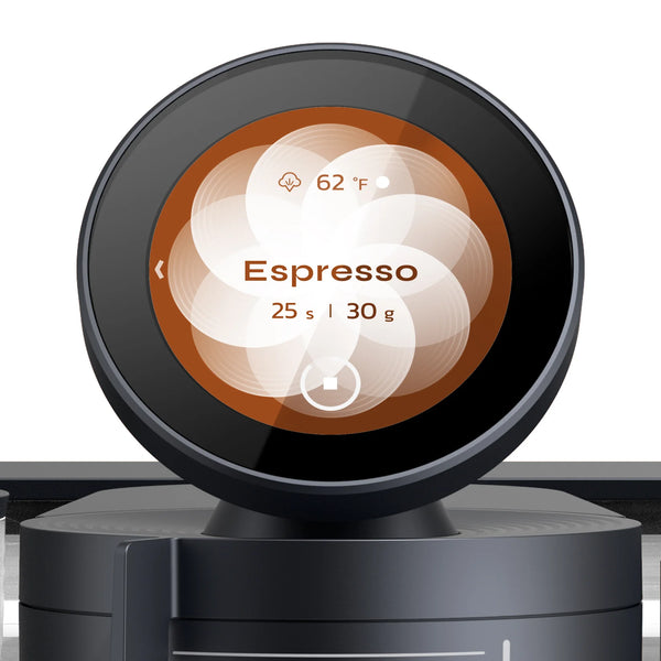 Espresso Machine with combined Grinder Black - Meraki