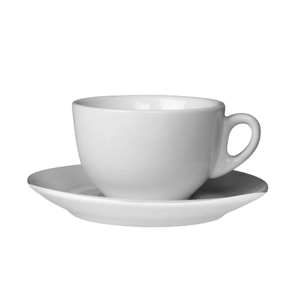 Perugia Porcelain Cappuccino Cup and Saucer 210ml - IPA