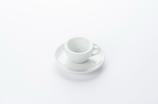 Napoli Porcelain Espresso Cup and Saucer - IPA