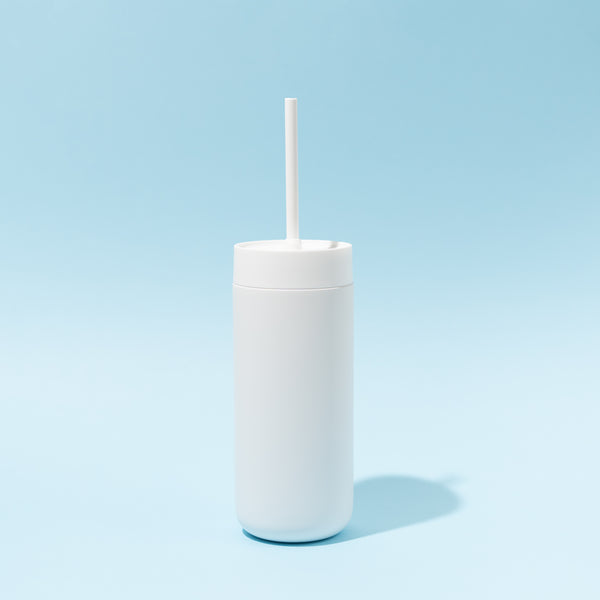 Carter Matte White 16oz Reusable Cup - STORM