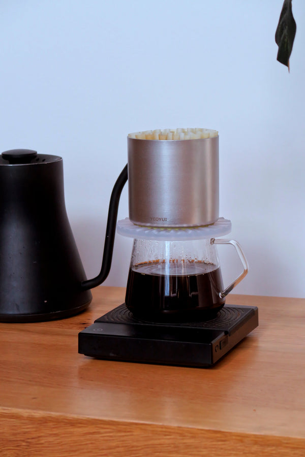 Double-Walled Stainless Steel Coffee Dripper - Yeoyu