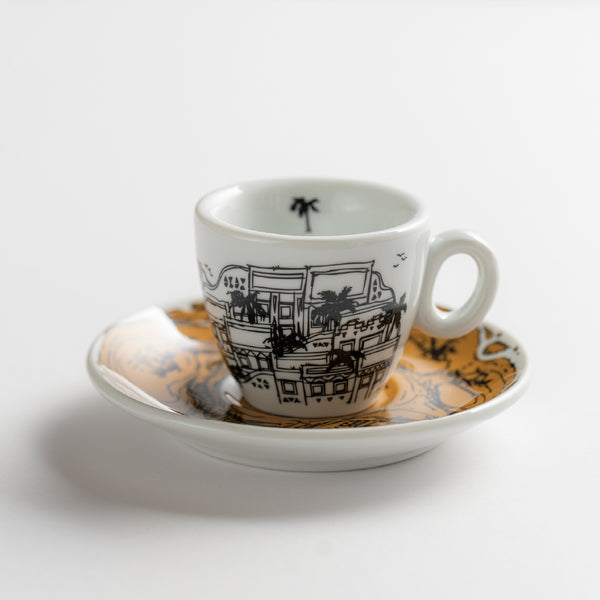 Saudi Founding Day Special Edition Espresso Alba Ferrara 59ml cup and Saucer 59ml - IPA