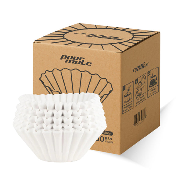 Large Paper Filters 13”x5” (500 Sheets) - Pourmate