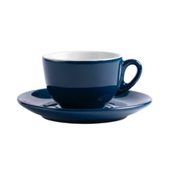 Perugia Porcelain Cappuccino Cup and Saucer Bi Color 150ml - IPA