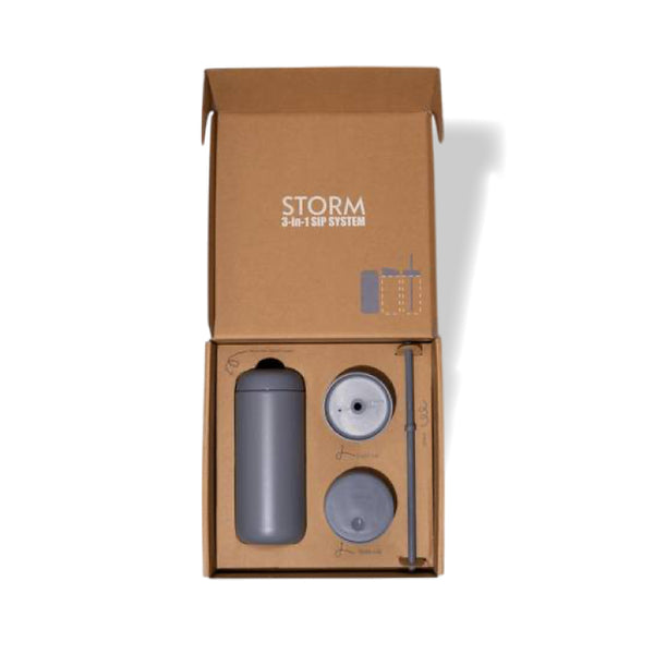 Carter Slate Gray 16oz Reusable Cup - STORM