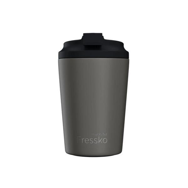 Slate Ceramic Interior Reusable Cup - Fressko
