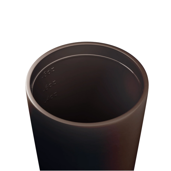 Espresso Ceramic Interior Reusable Cup - Fressko