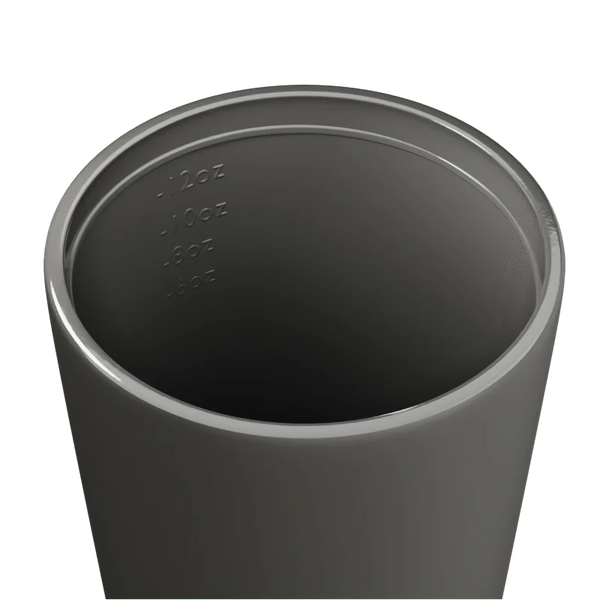 Slate Ceramic Interior Reusable Cup - Fressko