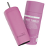 Bubblegum Venti 20oz Ceramic Interior Reusable Cup with Titanium Straw - Fressko