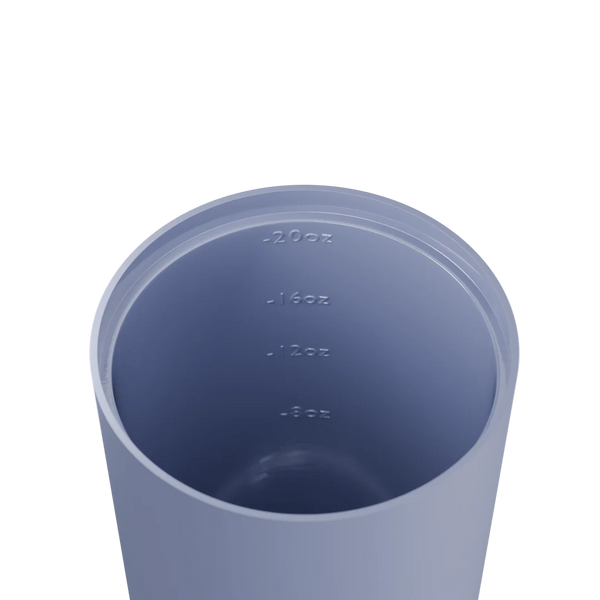 Grape Venti 20oz Ceramic Interior Reusable Cup with Titanium Straw - Fressko