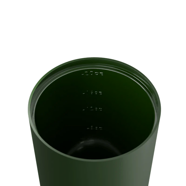 Khaki Venti 20oz Ceramic Interior Reusable Cup with Titanium Straw - Fressko