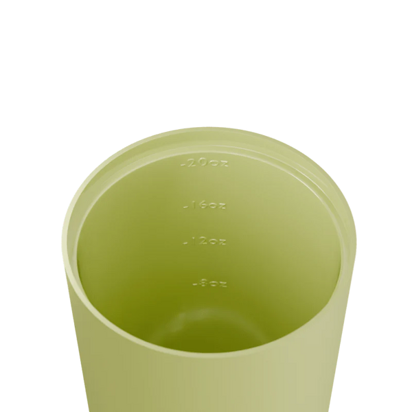 Sherbet Venti 20oz Ceramic Interior Reusable Cup with Titanium Straw - Fressko