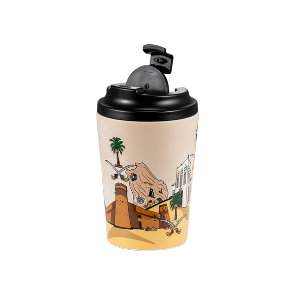 MIMAR Ceramic Interior Reusable Cup - Fressko