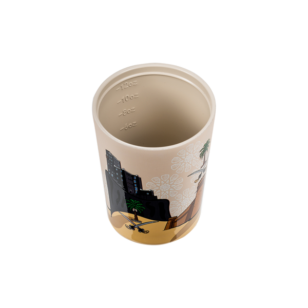 MIMAR Ceramic Interior Reusable Cup - Fressko