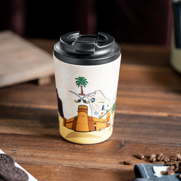 MIMAR Ceramic Interior Reusable Cup - Fressko