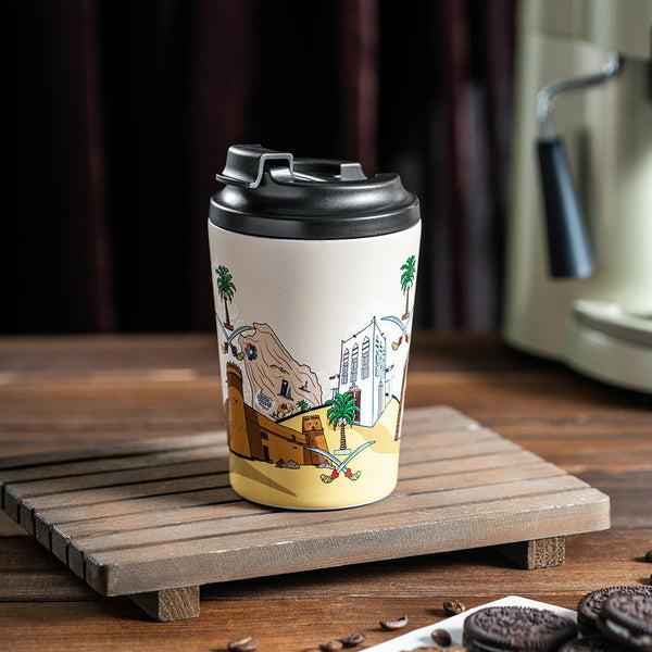 MIMAR Ceramic Interior Reusable Cup - Fressko