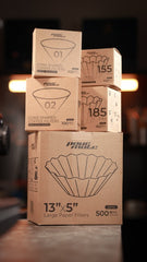 Large Paper Filters 13”x5” (500 Sheets) - Pourmate