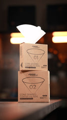 Cone Shape V60 Coffee Paper Filter 01 (100 Sheets) - Pourmate